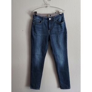 Lee Slim Straight Skinny Leg Mid Rise Jeans 6 Medium